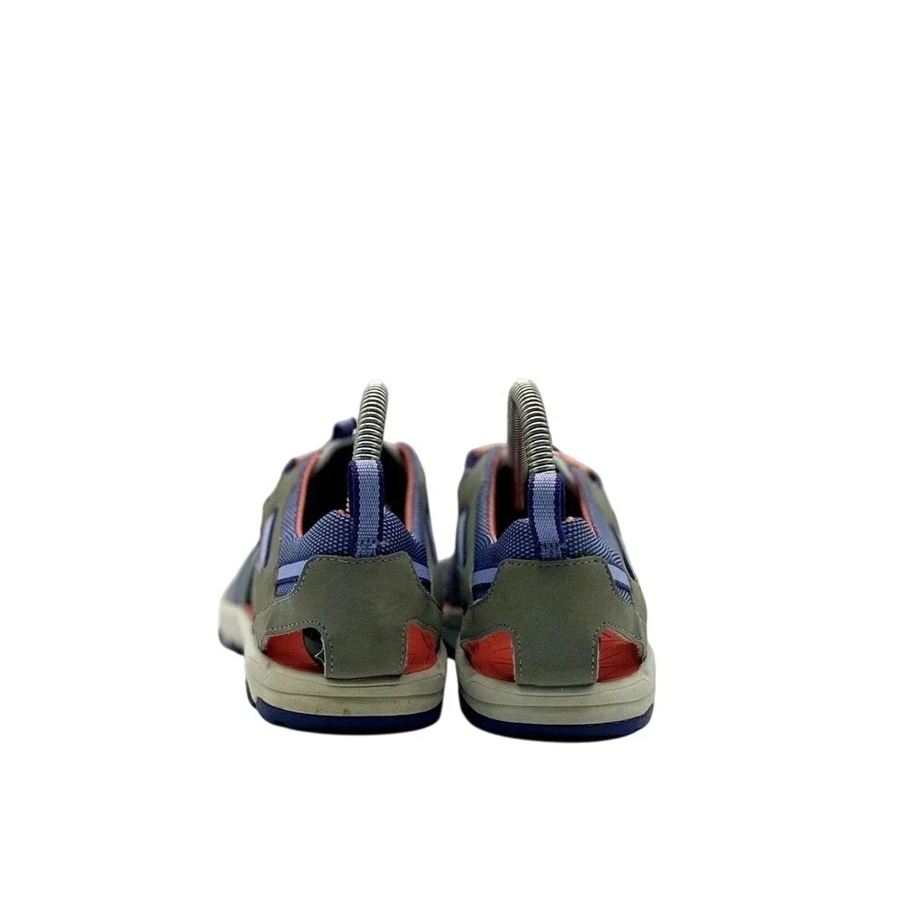 Teva Kids Omnium Grey Purple Coral Closed Toe Sport Water Sandal 1019403Y Size 5